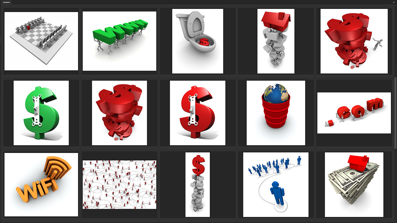 Concepts & 3D Illustrations Images Pack