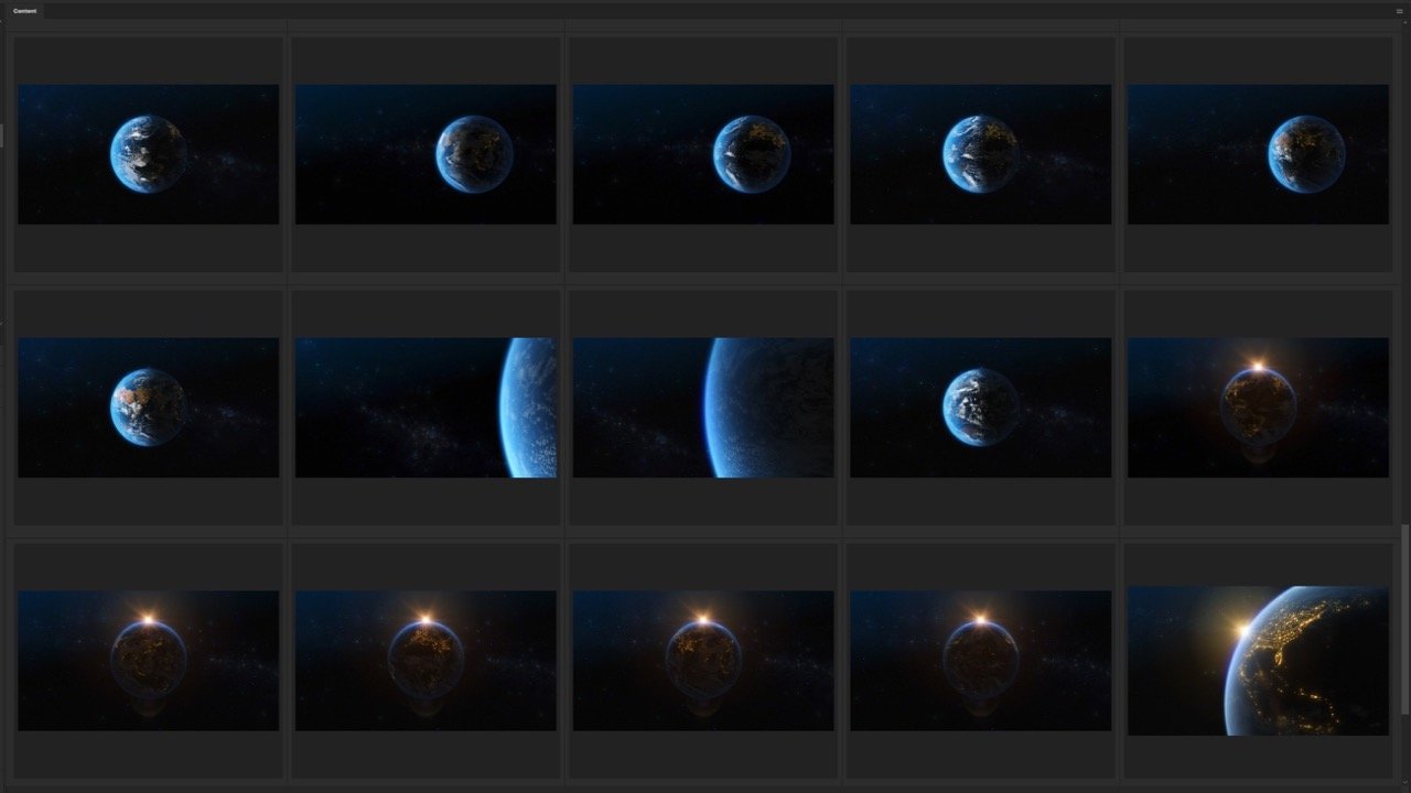 Earth Orbit Images Library V.1