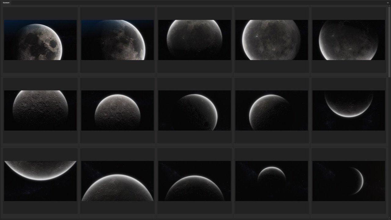 Lunar Orbit Images Bundle