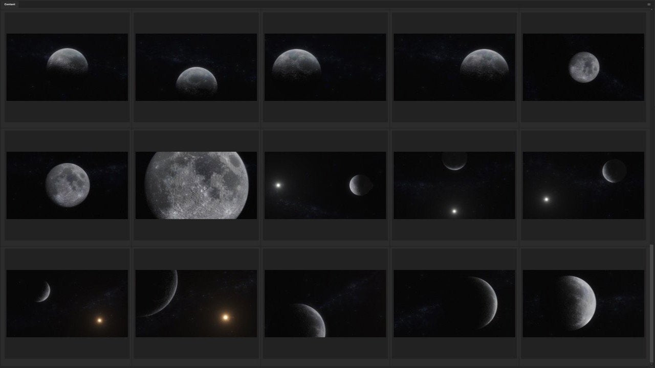 Lunar Orbit Images Bundle