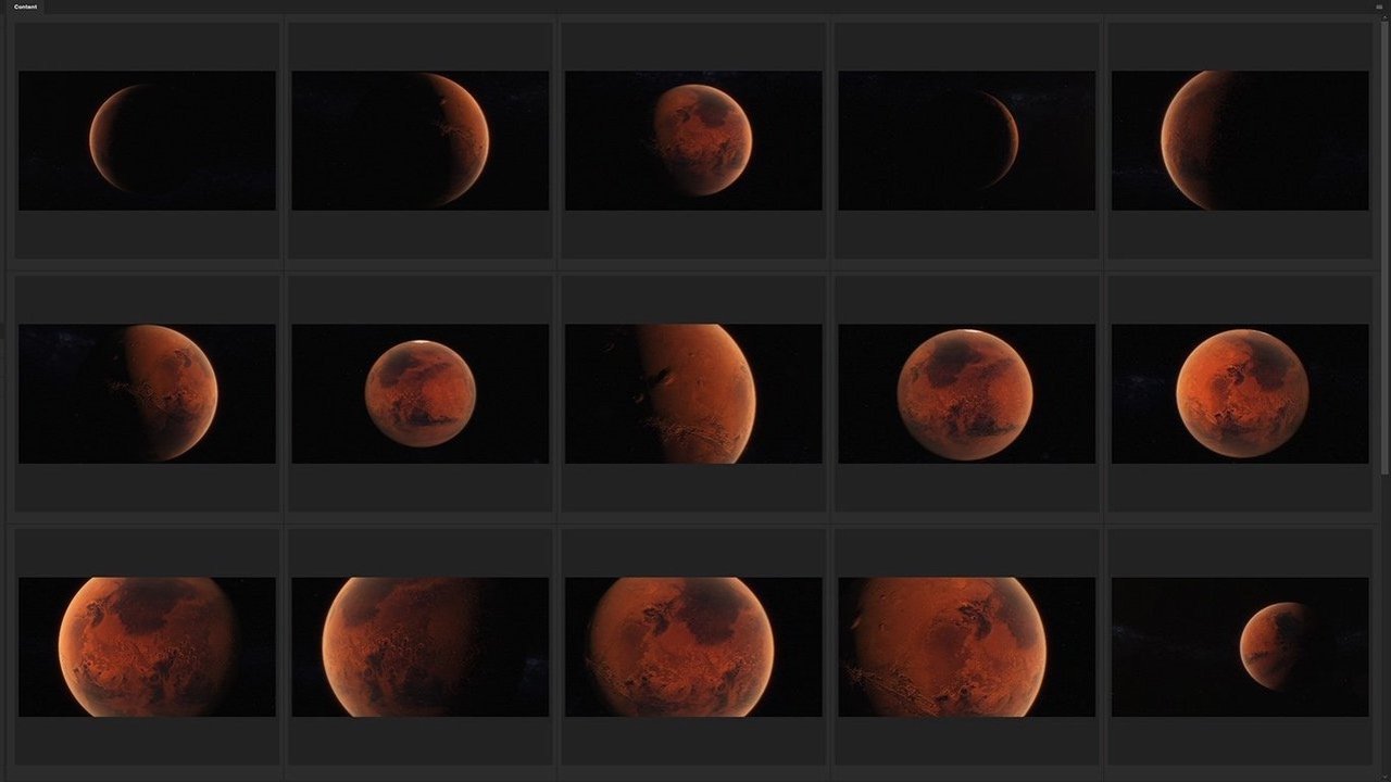 Mars Orbit Images Pack