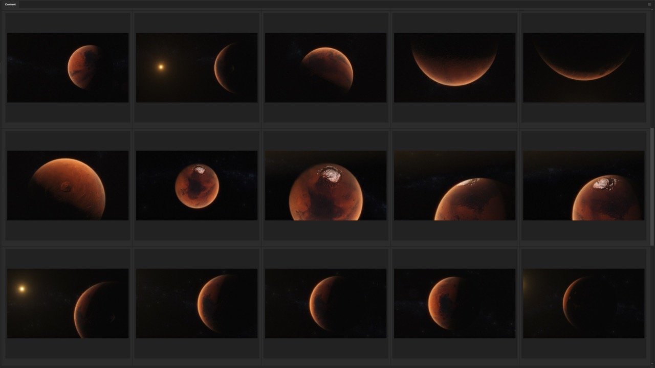 Mars Orbit Images Pack