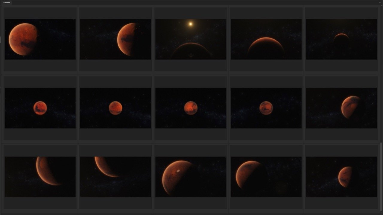 Mars Orbit Images Pack