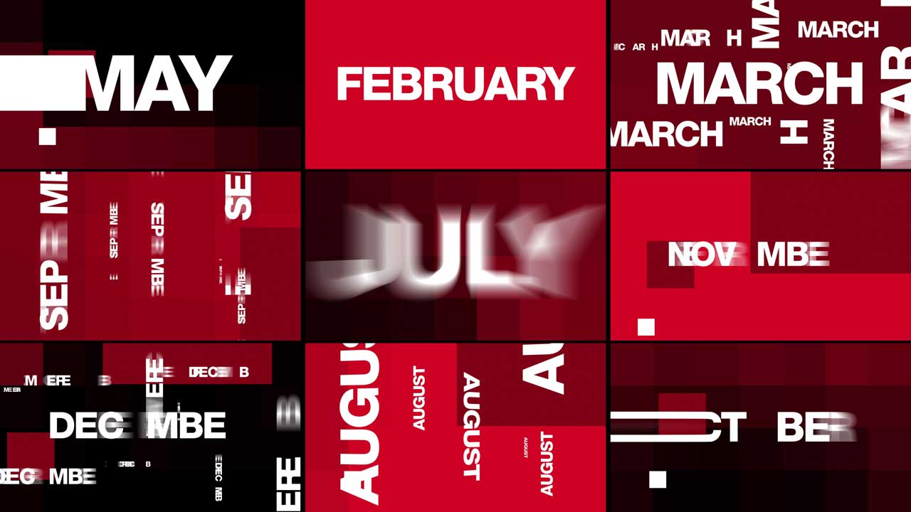 Months Madness | Animations Pack