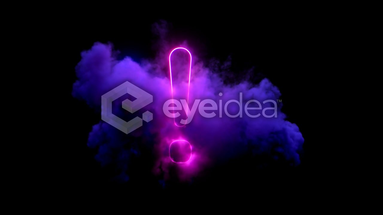 Neon Clouds Graphic Image Package V.1