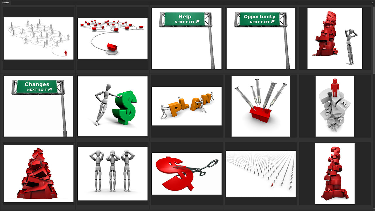 Concepts & 3D Illustrations Images Pack