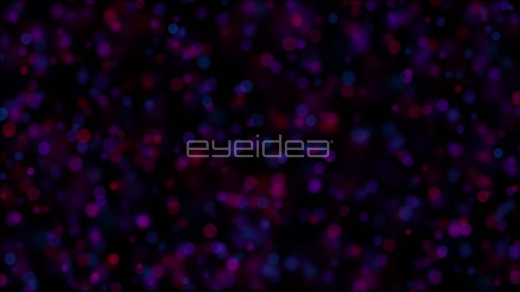 Fine Scattered Purple Bokeh Dots Drifting Slowly
