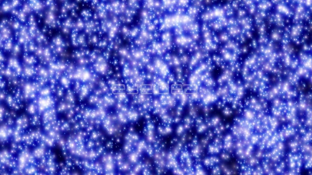 Dense Field of Bright Blue and White Glitter