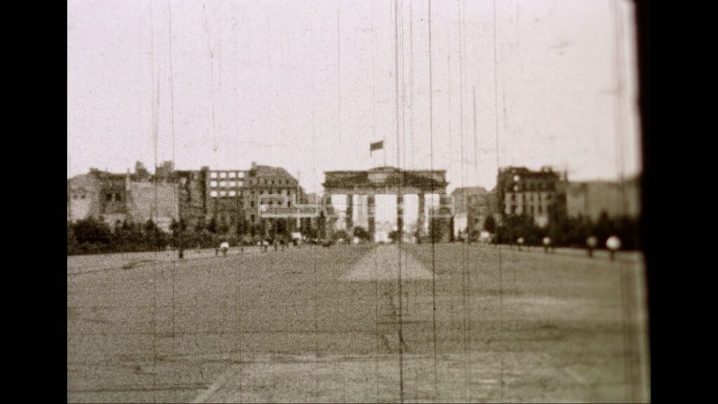 Brandenburg Gate Across Open Square, Berlin (Archival 1950)