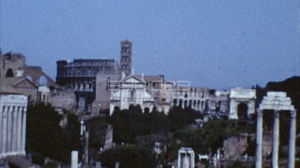 Roman Forum and Colosseum (Archival 1960s)