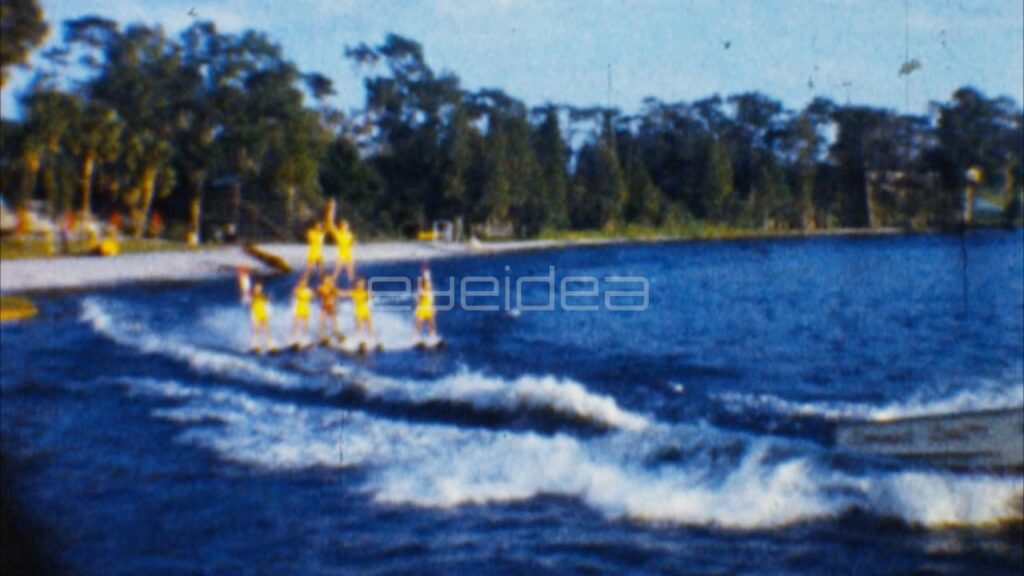 Water Ski Pyramid Act (Archival 1960s)