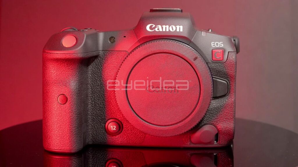 Canon EOS R5 C Cinema Camera Body in Red Light