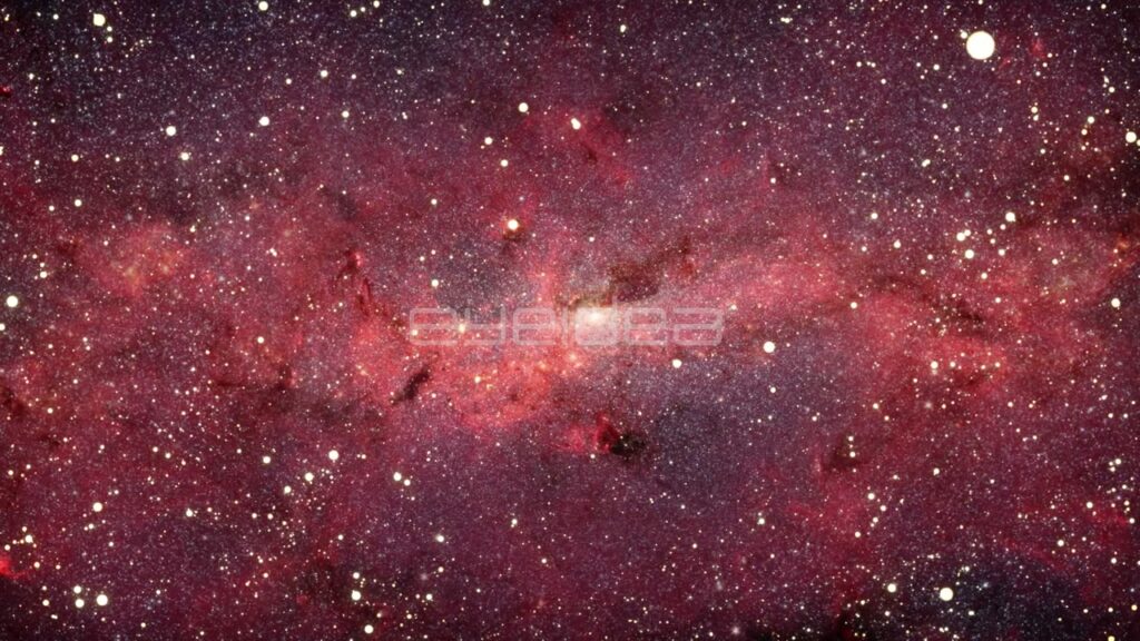 Cinematic Flythrough of the Red Milky Way Galactic Center