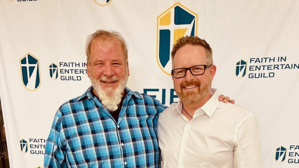 Chad J.W. Anderson at the Faith in Entertainment Guild